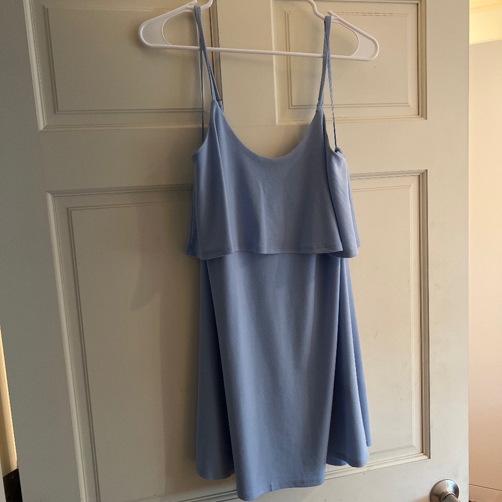 Express Blue Mini Dress